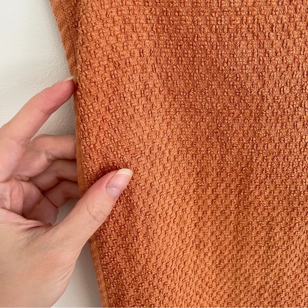 Cotton Hand Towel, Orange
